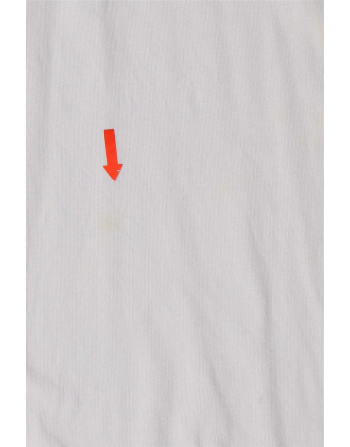T-shirt grafica da uomo Reebok Top 2XL in cotone blu