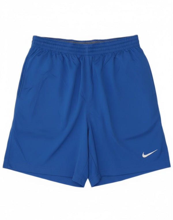 Pantaloncini sportivi Nike da uomo di colore blu medio