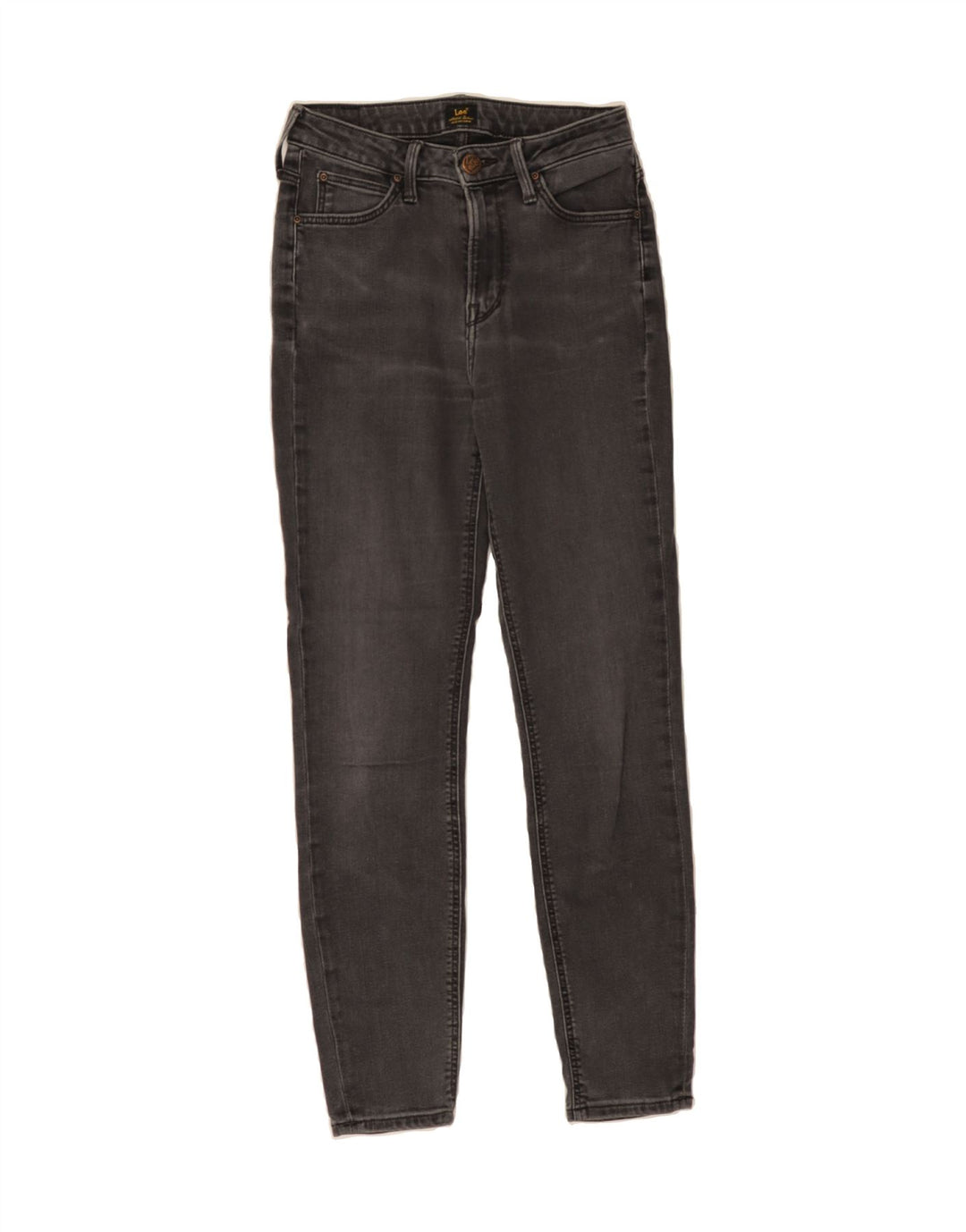 LEE Womens Scarlett High Slim Jeans W28 L27 Black Cotton Vintage Lee and Second-Hand Lee from Messina Hembry 