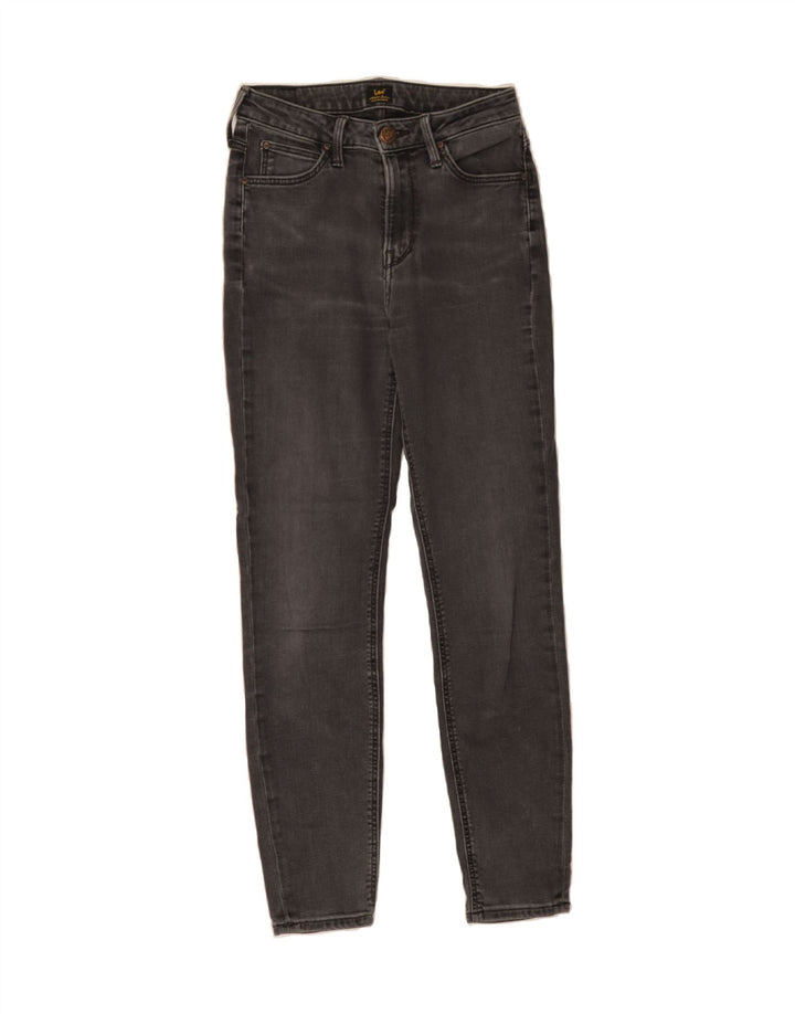 LEE Womens Scarlett High Slim Jeans W28 L27 Black Cotton Vintage Lee and Second-Hand Lee from Messina Hembry 