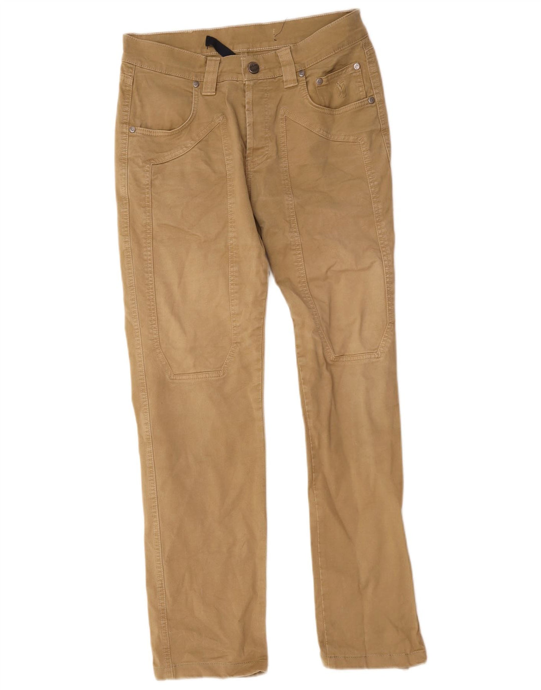 Jeans dritti da uomo Jeckerson W30 L29 cotone beige