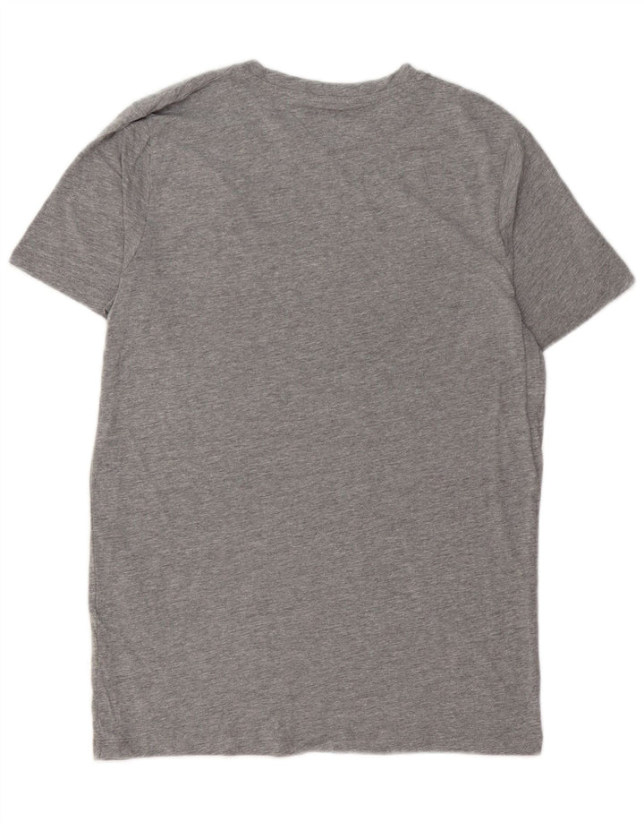 JACK & JONES T-shirt grafica da uomo in cotone grigio medio