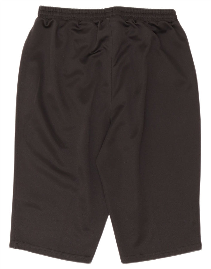 Joma Pantaloncini sportivi grafici da uomo grandi in poliestere nero