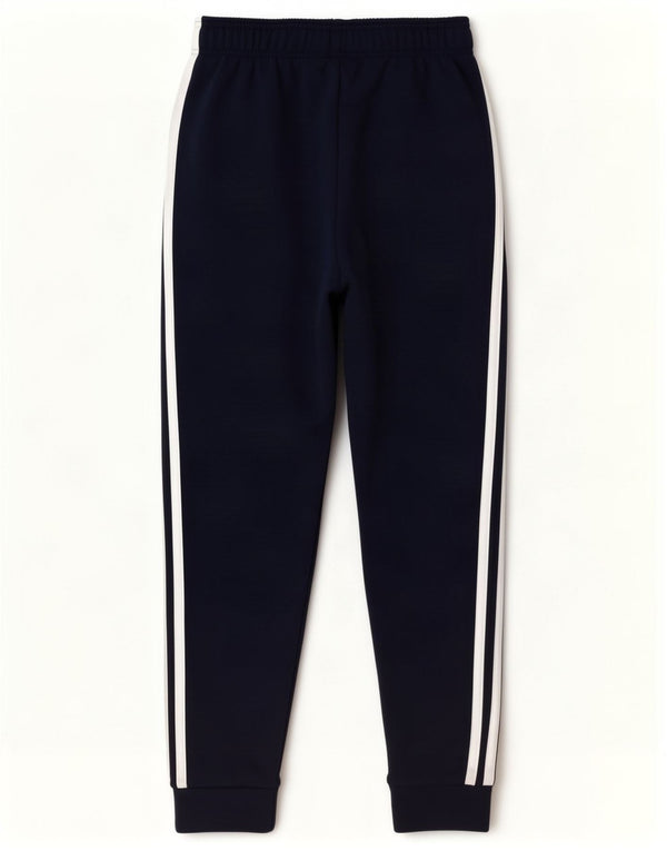 Pantaloni della tuta da ragazzo Adidas Joggers 9-10 anni in cotone blu navy