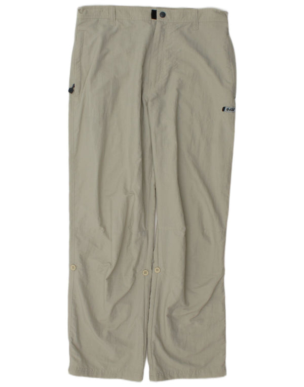 Pantaloni da trekking da donna Marks & Spencer W32 L29 Verde Poliammide