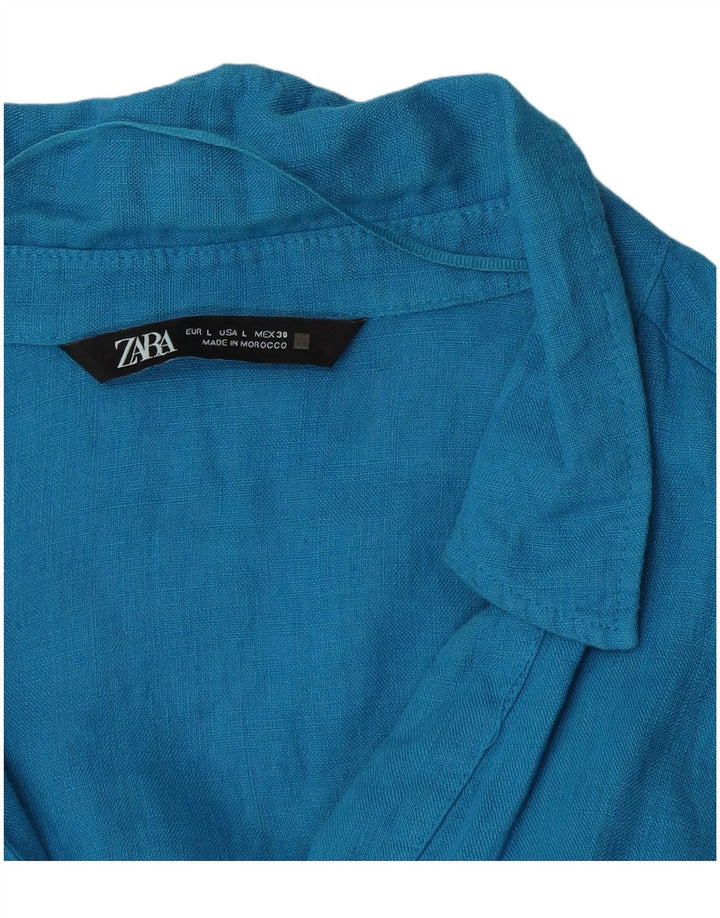Maglia pullover da donna ZARA UK 16 grande blu