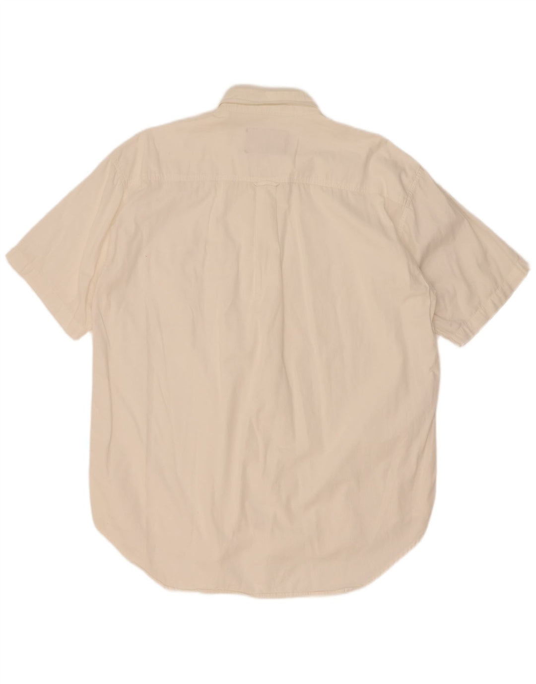 Camicia a maniche corte da uomo Marlboro Classics XL in cotone bianco