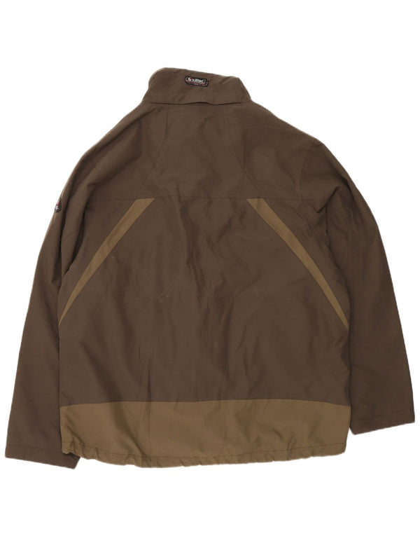 Giacca a vento da uomo Killtec UK 44 2XL Poliestere color block kaki