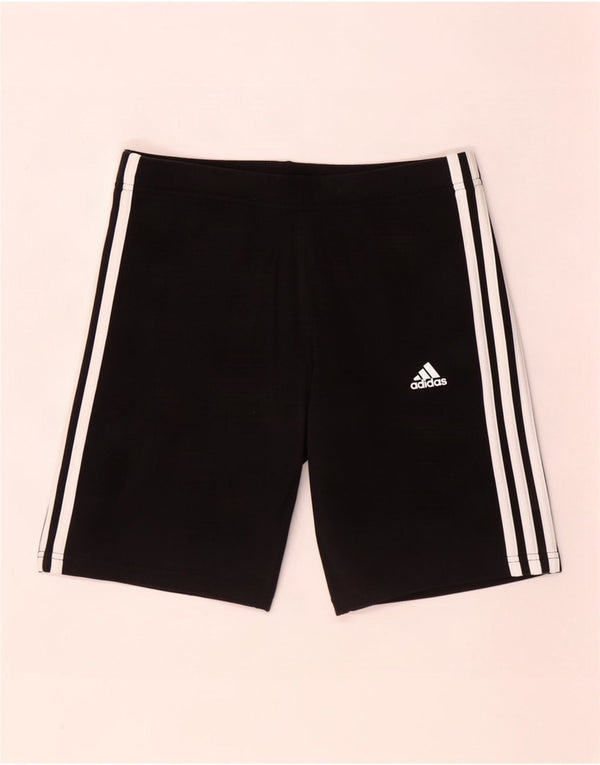 Pantaloncini sportivi Adidas da donna UK 12/14 cotone nero medio