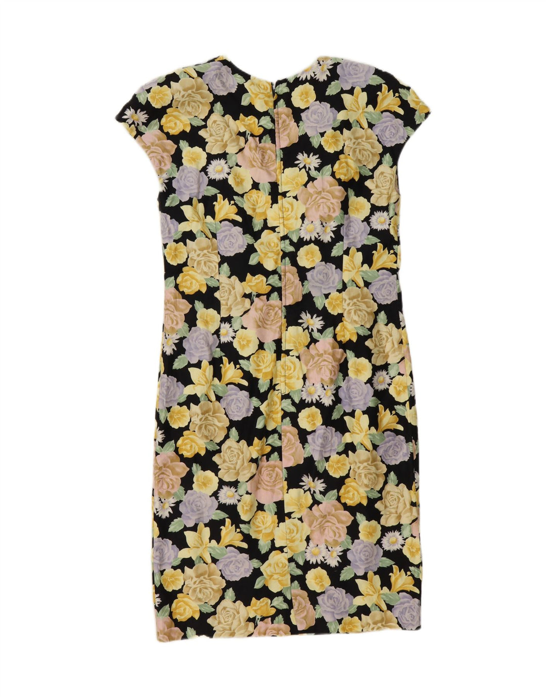 LUISA SPAGNOLI Womens Shift Dress IT 48 XL Multicoloured Floral Cotton Vintage Luisa Spagnoli and Second-Hand Luisa Spagnoli from Messina Hembry 