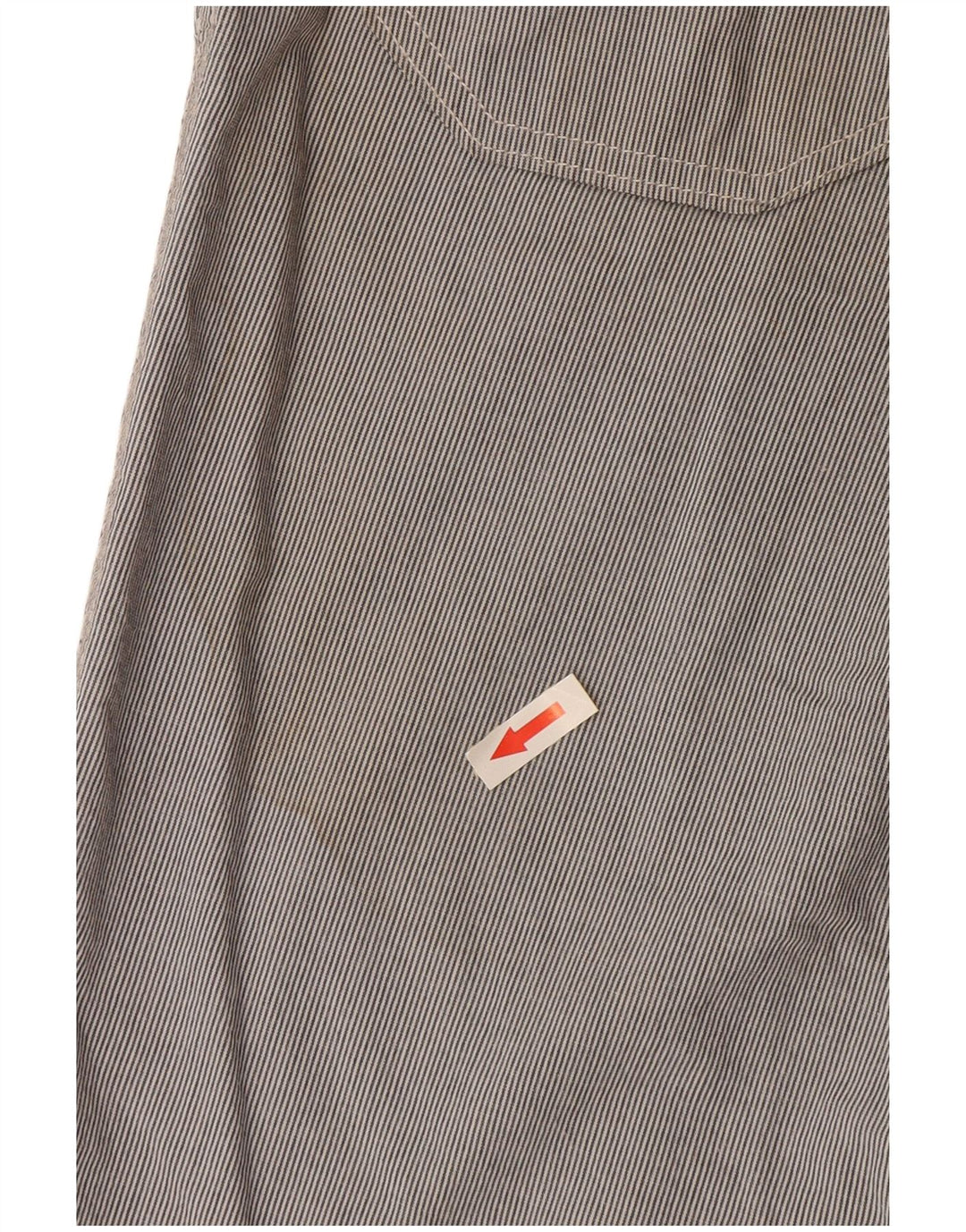 Bermuda da uomo Jeckerson W31 cotone gessato grigio medio