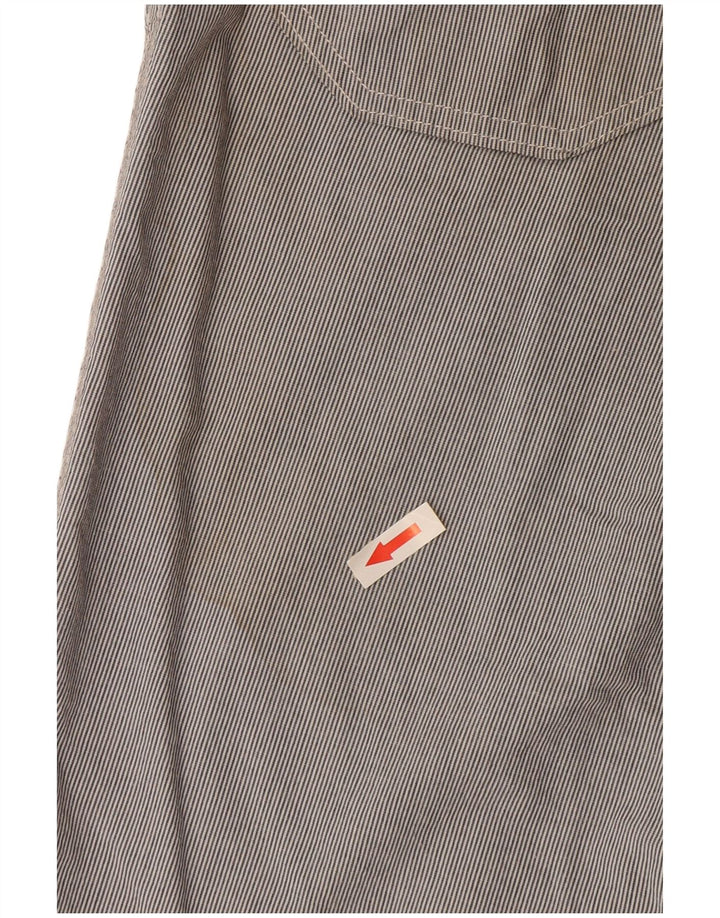 Bermuda da uomo Jeckerson W31 cotone gessato grigio medio