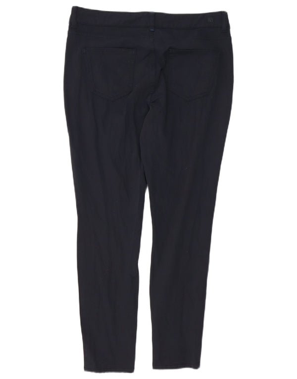 MASSIMO DUTTI Pantaloni casual corti da donna EU 42 Large W32 L26 Blu navy