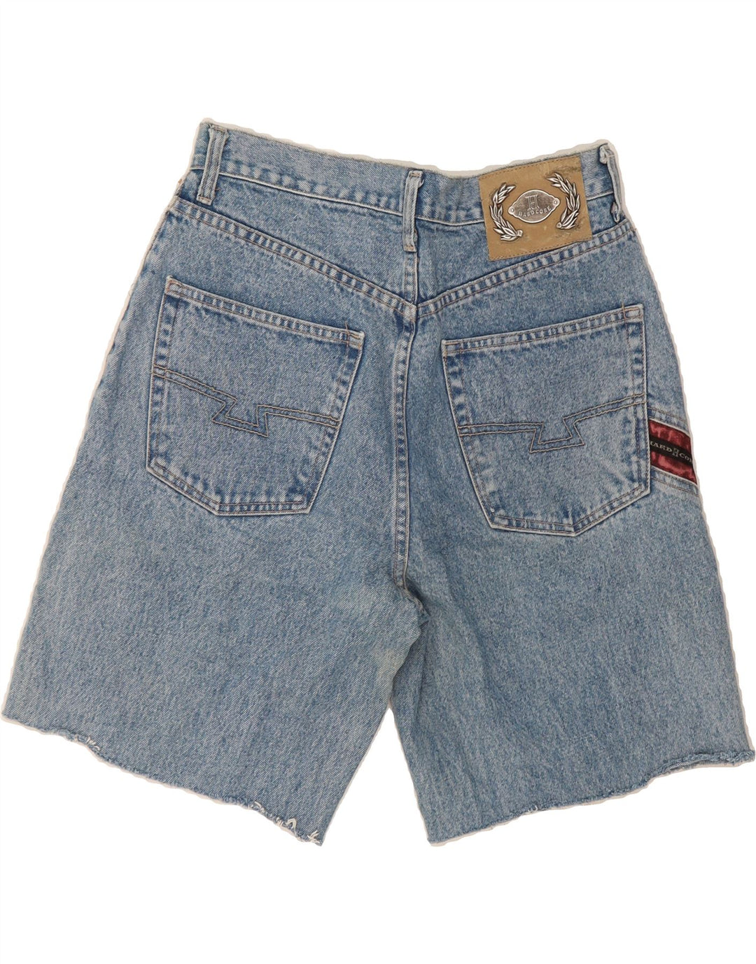 VINTAGE Mens Denim Shorts W31 Medium Blue Cotton Vintage Vintage and Second-Hand Vintage from Messina Hembry 
