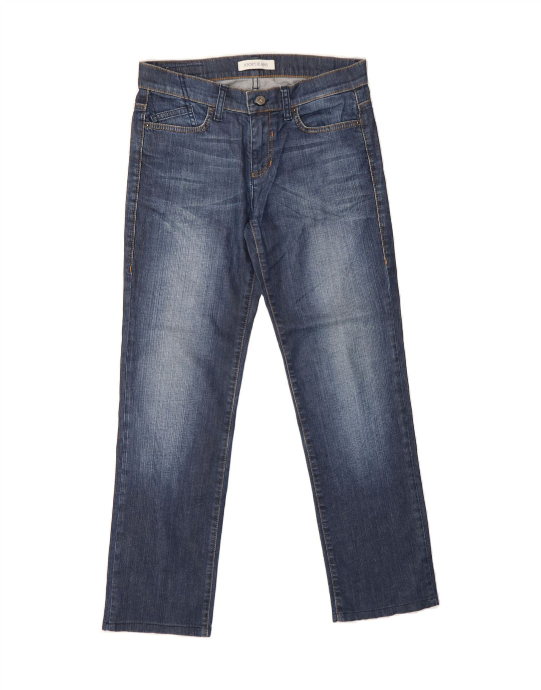JOOP Womens Straight Jeans W26 L28 Blue Cotton Vintage Joop and Second-Hand Joop from Messina Hembry 