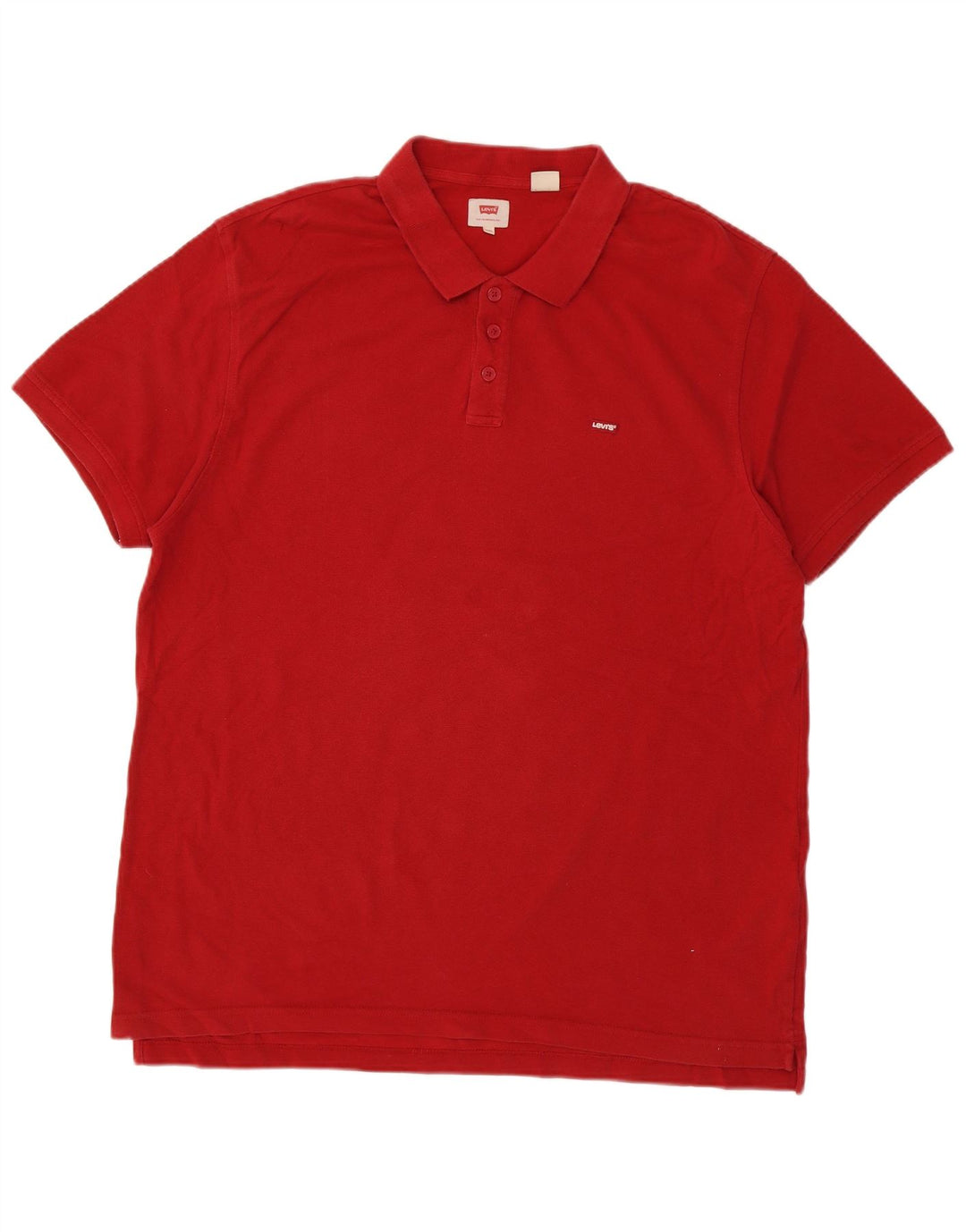 Polo Levi's da uomo 2XL in cotone rosso