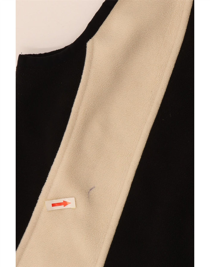 Gilet in pile da donna Musto UK 12 poliestere color block medio nero