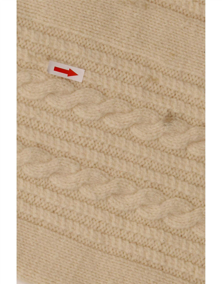 Canotta vintage da donna, canotta UK 12, beige medio