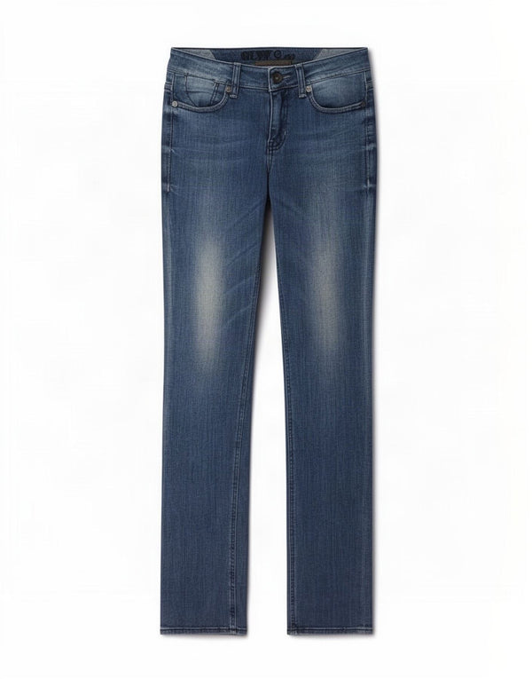 Jeans slim da donna Guess W26 L34 cotone blu