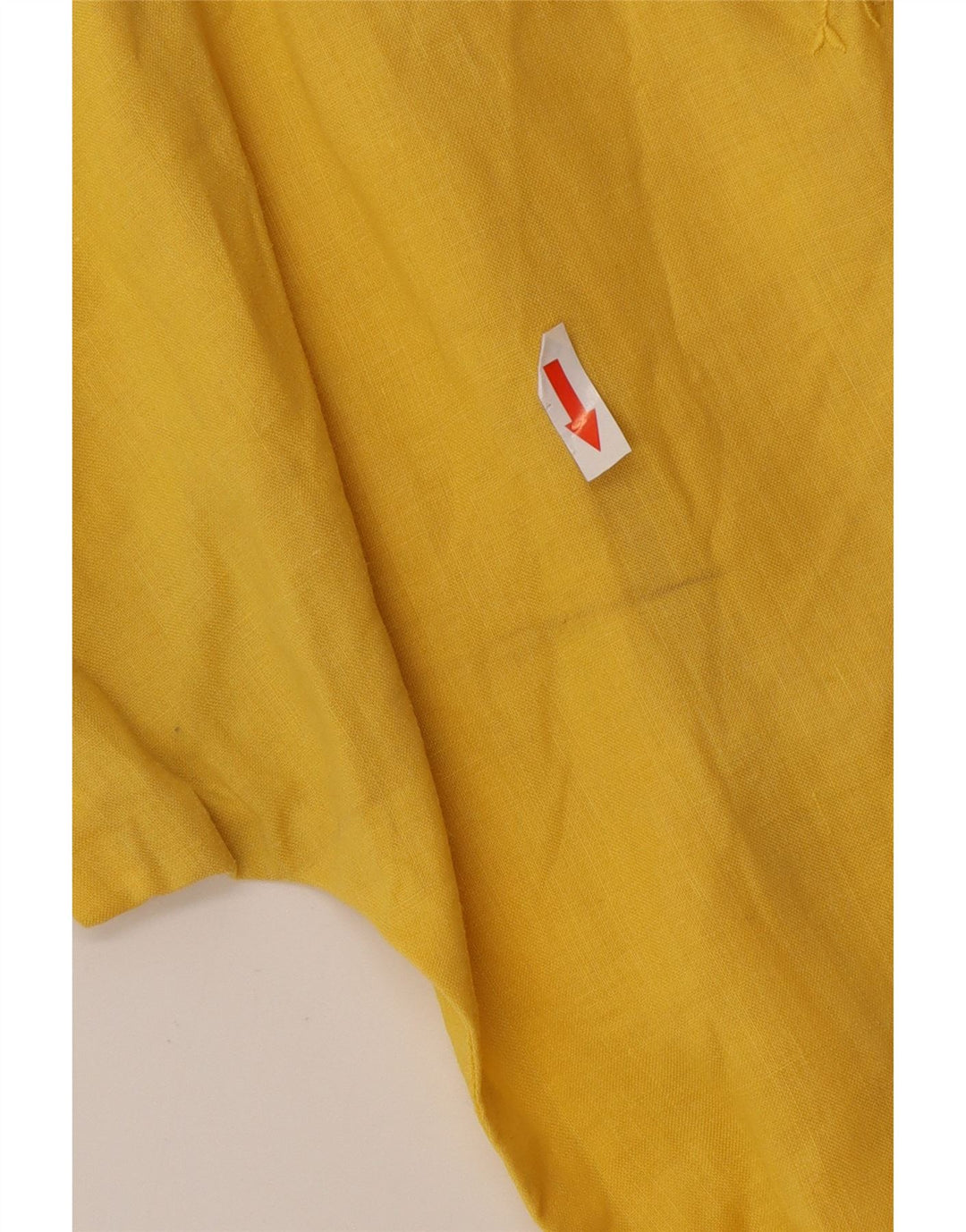 Abito a trapezio vintage da donna UK 16 grande giallo