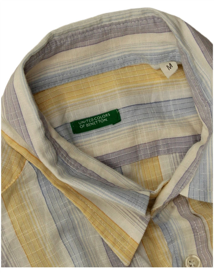 Camicia Benetton Uomo Righe Medie Multicolore