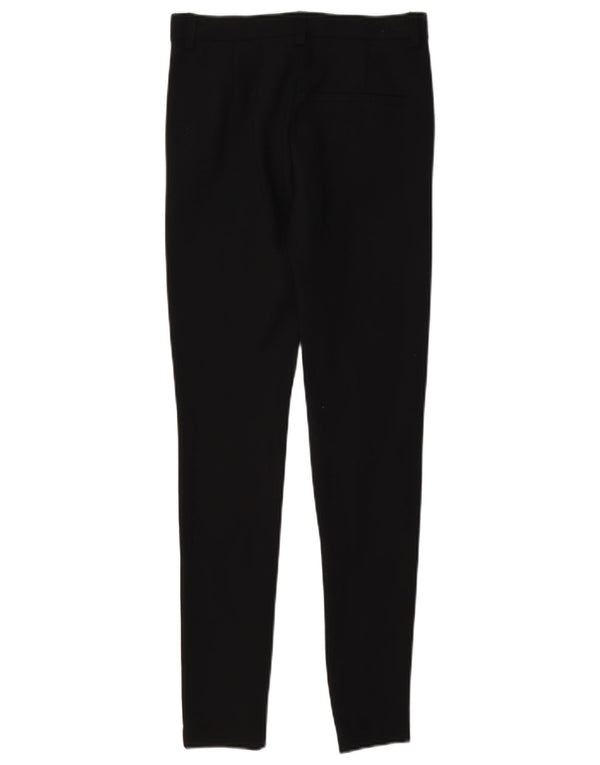Pantaloni casual skinny Trafaluc da donna Zara XS W24 L28 viscosa nera