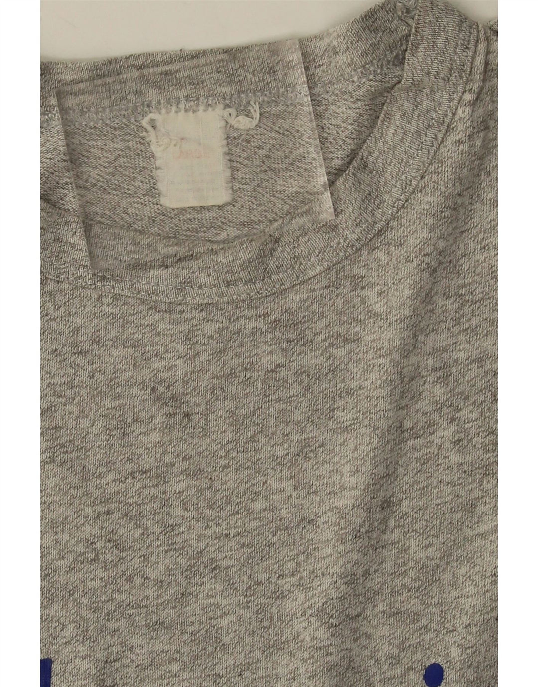 T-shirt grafica da uomo Champion Top grande grigio chiazzato