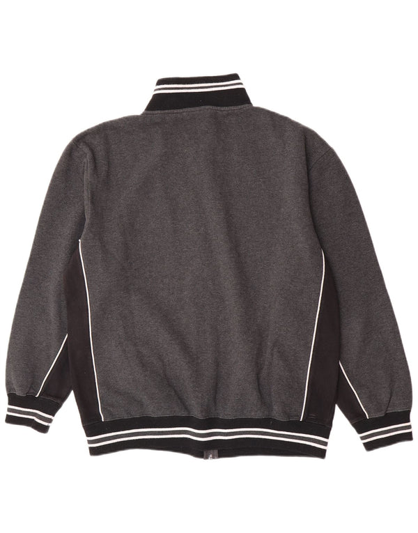 Giacca da ginnastica grafica da uomo Fila Large Grey Colourblock