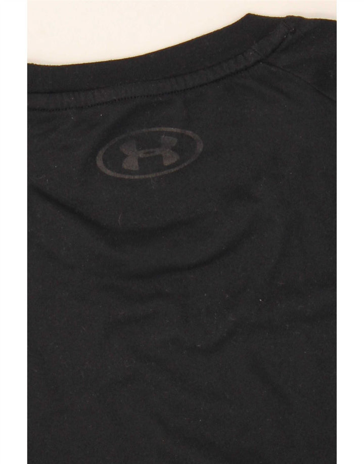 Maglietta da uomo Under Armour Top Large nera screziata