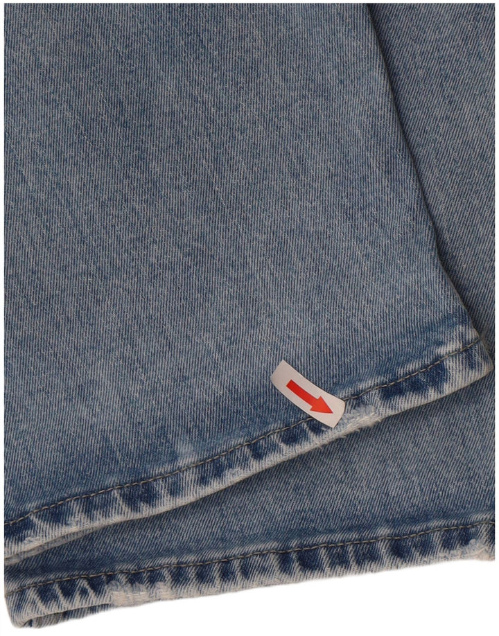 Pantaloncini di jeans da uomo Tommy Hilfiger W31 cotone blu medio