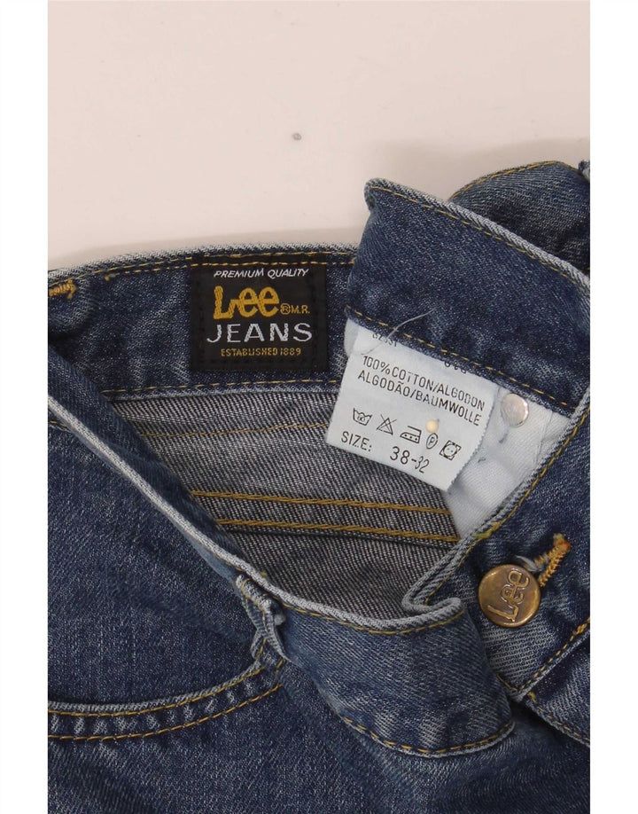 Jeans dritti da uomo Lee W38 L32 in cotone blu