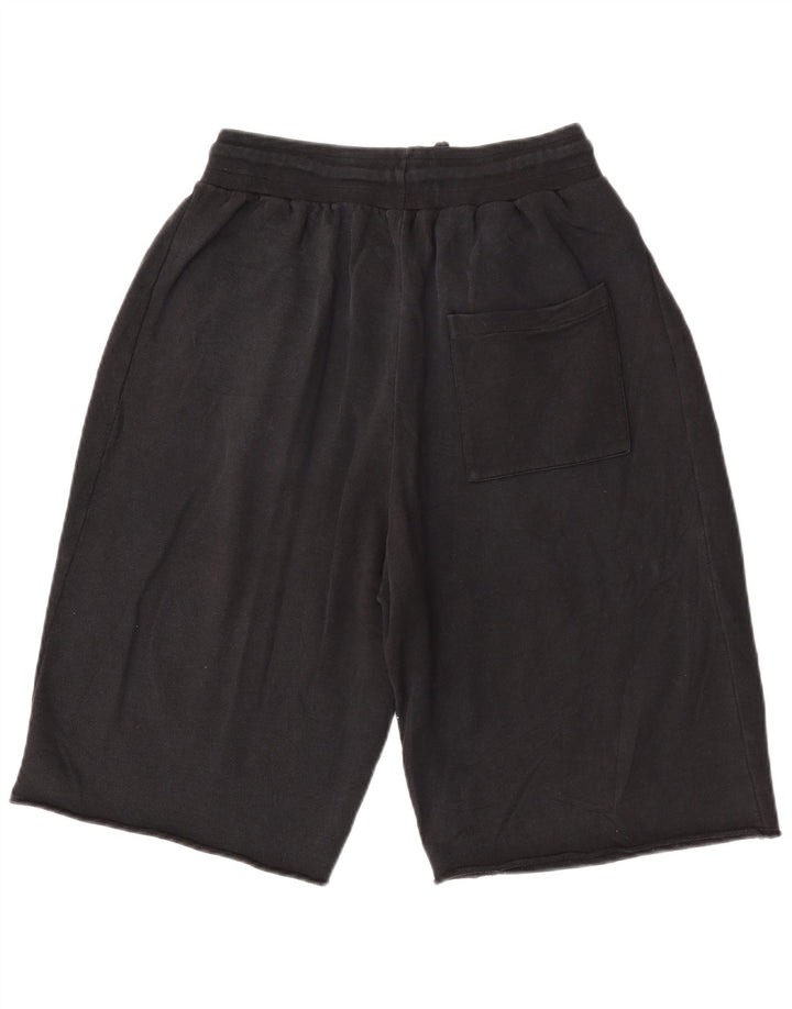 Pantaloncini sportivi Bermuda da uomo Zara medi neri
