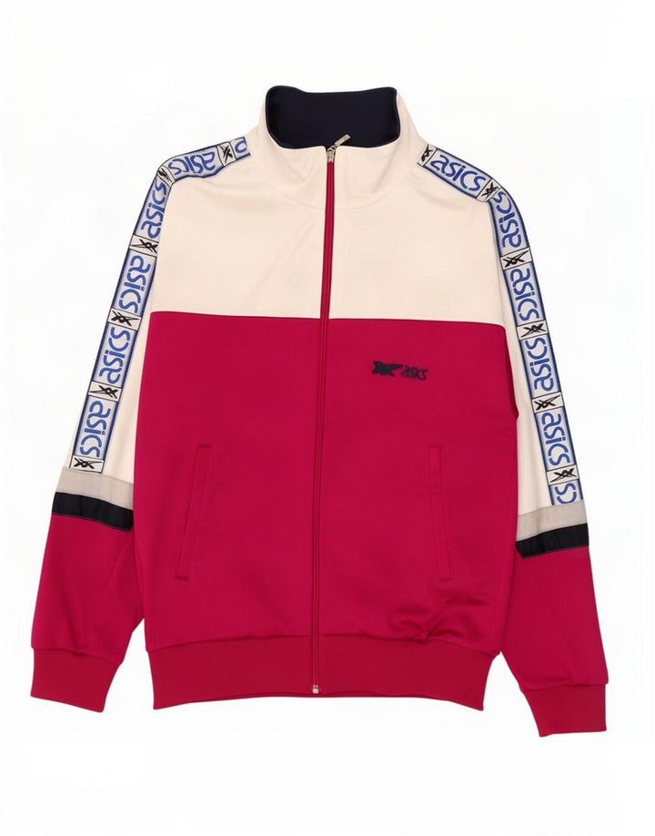 Giacca sportiva da donna con grafica Asics IT 48 XL Pink Colourblock