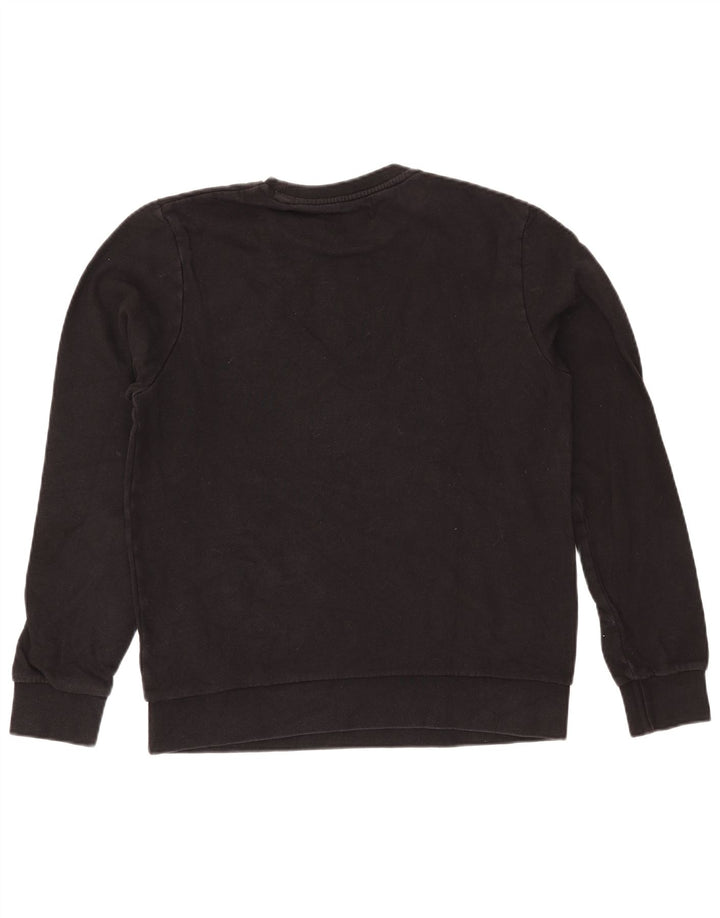 Jack & Jones Felpa grafica da uomo Maglione cotone nero medio
