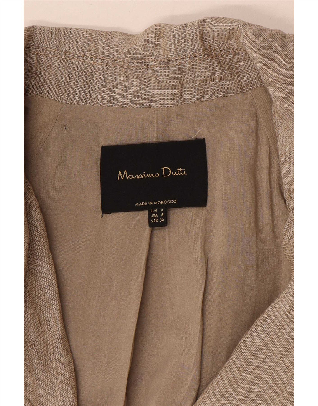 Trench da donna Massimo Dutti UK 10 piccolo Beige