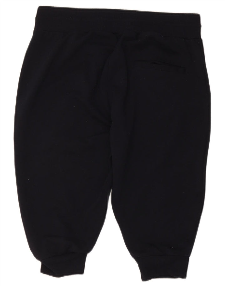 Pantaloncini sportivi Bermuda da donna Zara grandi in poliestere blu navy