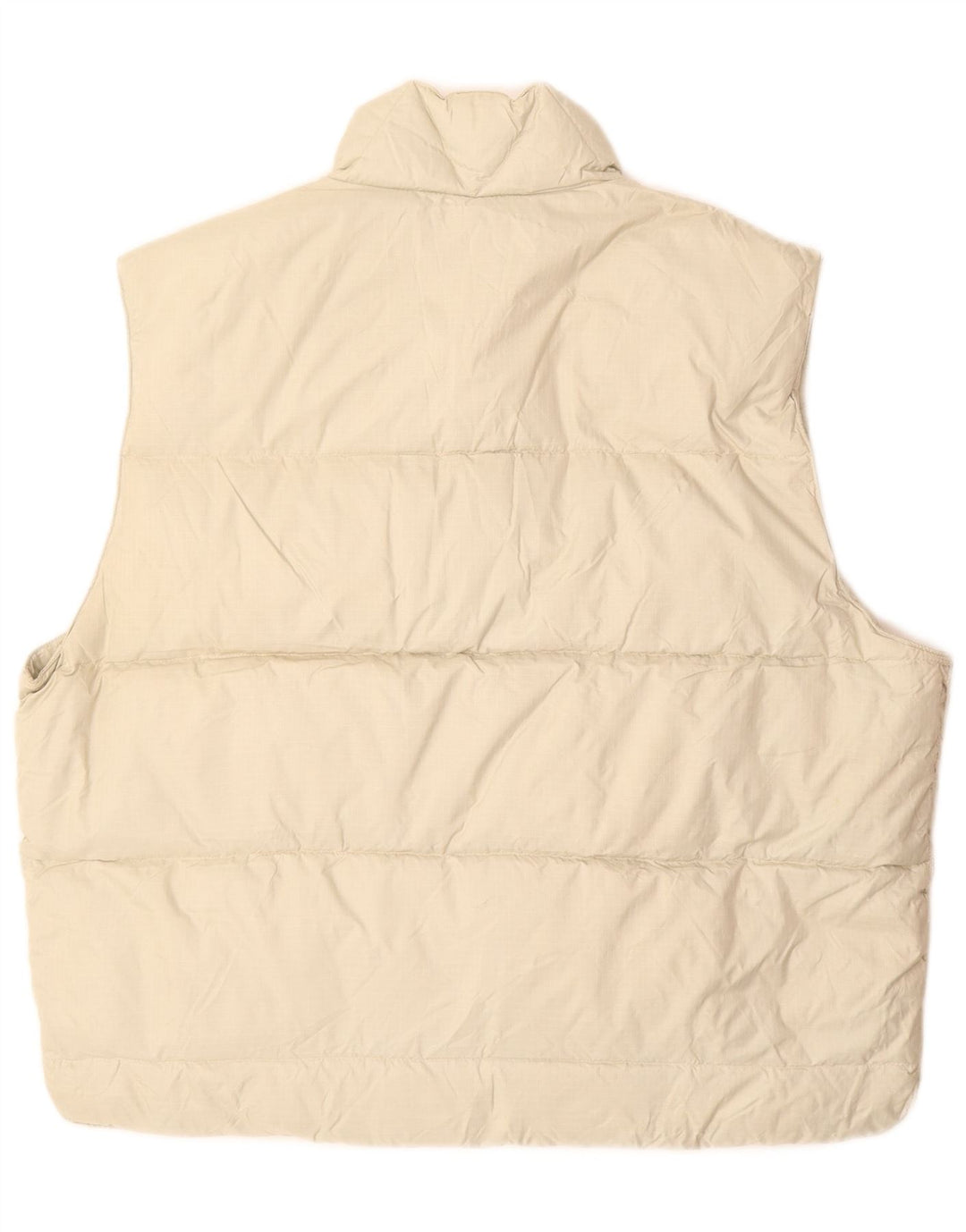 Gilet imbottito da uomo per velieri MURPHY & NYE UK 40 grande in poliammide bianco sporco
