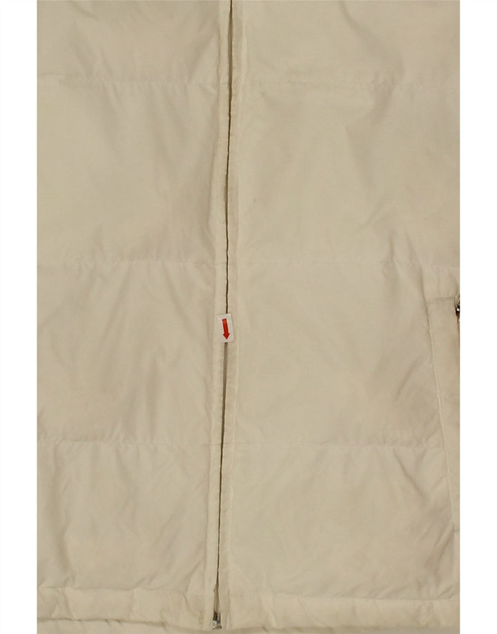TOMMY HILFIGER Womens Padded Jacket UK 16 Large White Nylon Vintage Tommy Hilfiger and Second-Hand Tommy Hilfiger from Messina Hembry 