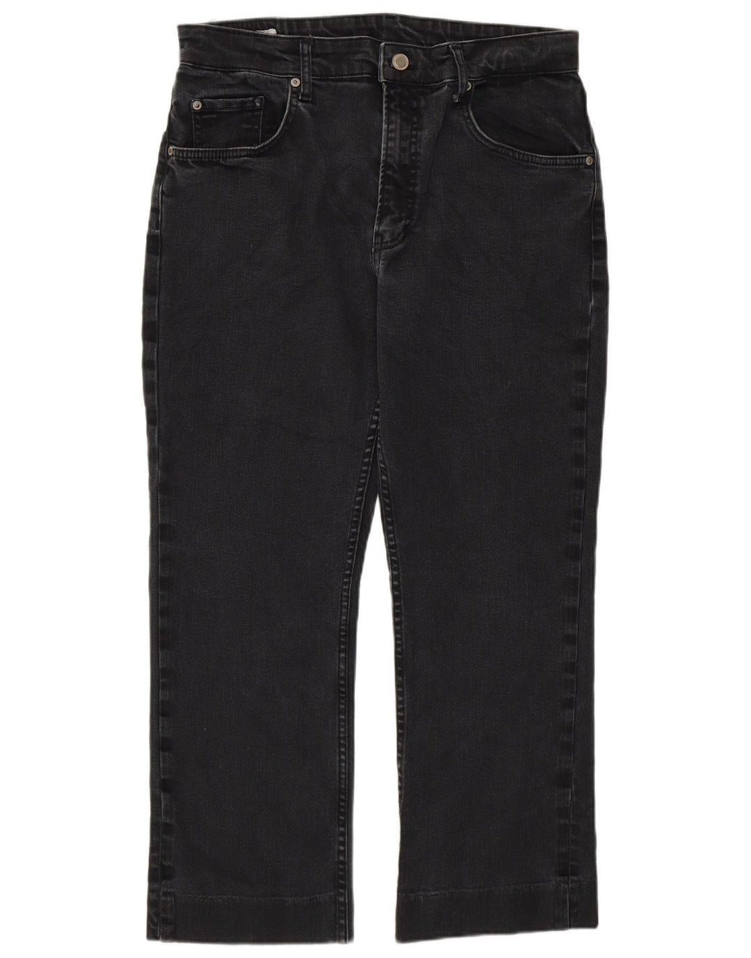 Jeans corti da donna Zara EU 44 XL W34 L25 Grigio