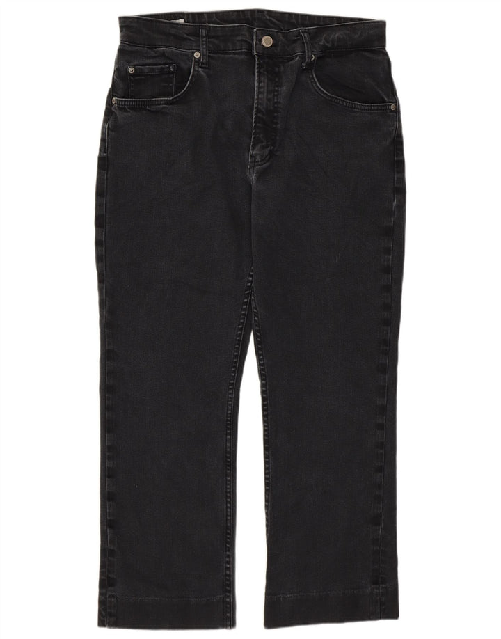 Jeans corti da donna Zara EU 44 XL W34 L25 Grigio