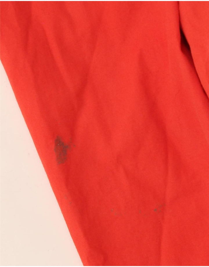 JACK WILLS Womens Hooded Utility Jacket UK 12 Medium Red Cotton Vintage Jack Wills and Second-Hand Jack Wills from Messina Hembry 