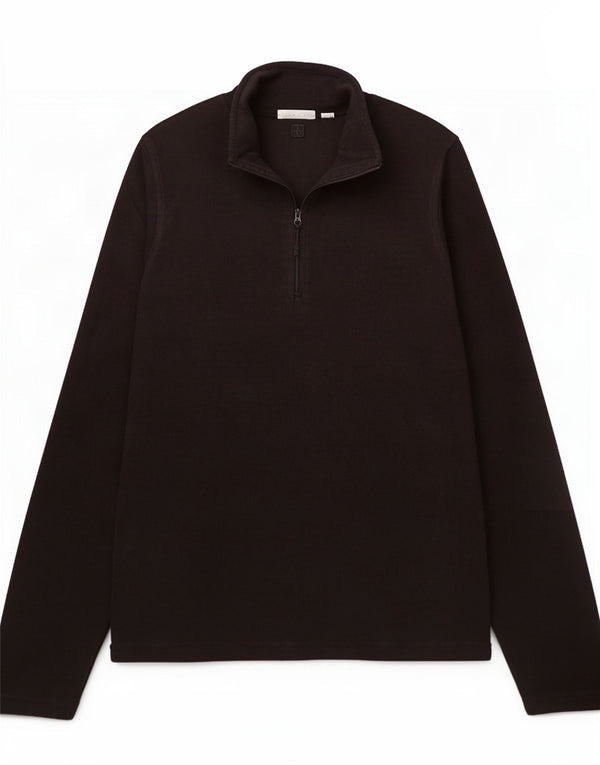 Maglione in pile da donna con collo e zip Mountain Warehouse UK 14 medio nero
