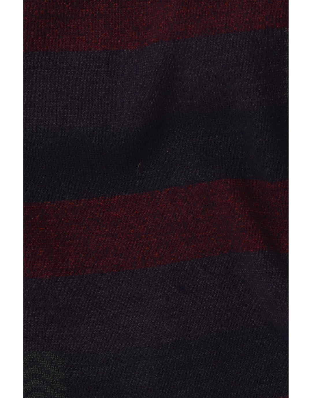 PIERRE SANGAN Maglione cardigan da uomo XL Lana a righe blu navy