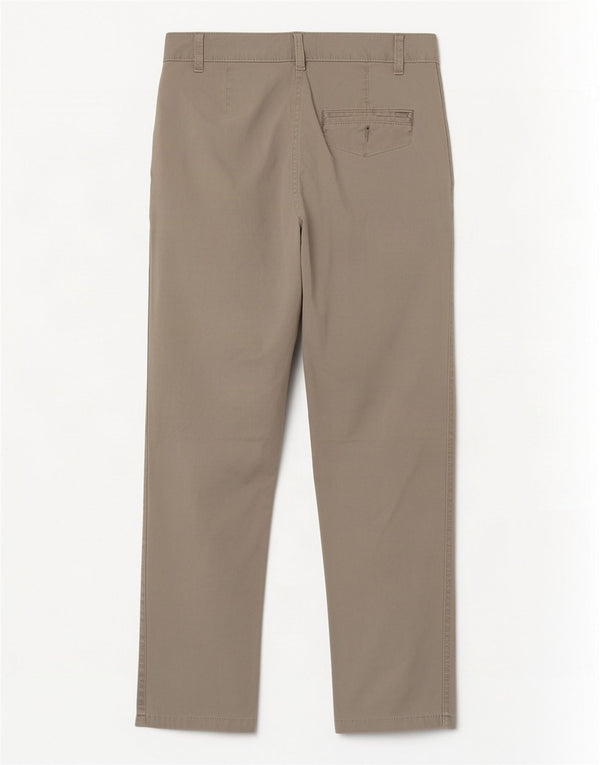Pantaloni chino dritti da donna Marks & Spencer UK 10 Small W30 L26 Grigio
