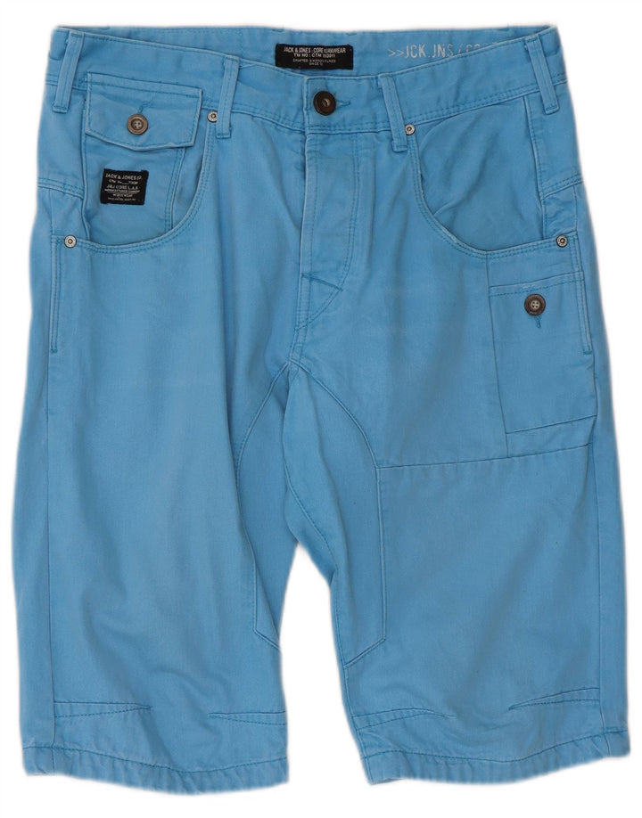 Pantaloncini di jeans da uomo Jack & Jones W32 Blu medio