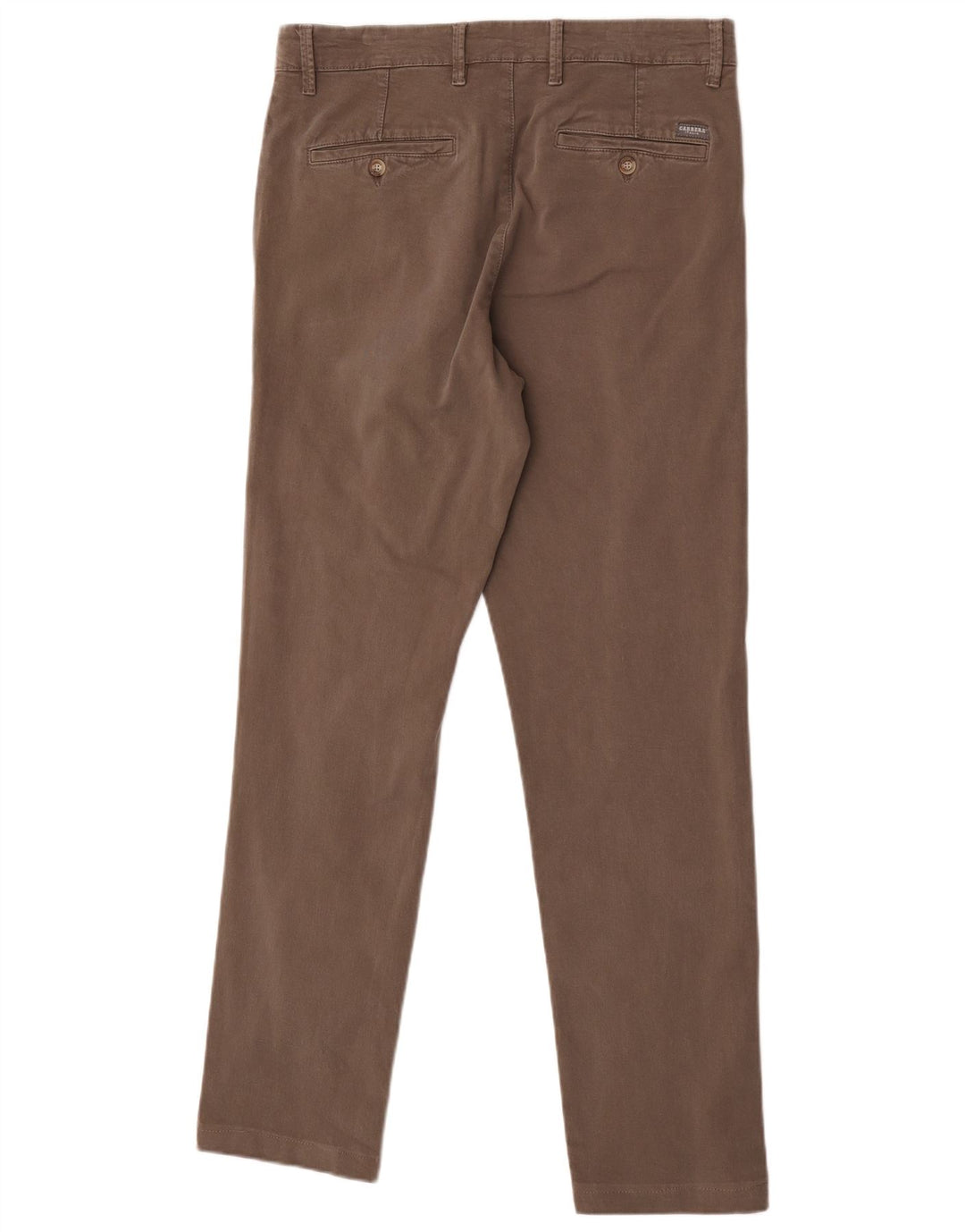 Pantaloni chino slim da uomo Carrera IT 48 medio W33 L31 cotone grigio