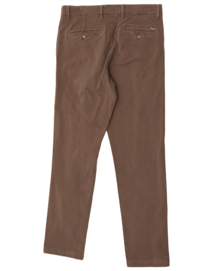Pantaloni chino slim da uomo Carrera IT 48 medio W33 L31 cotone grigio