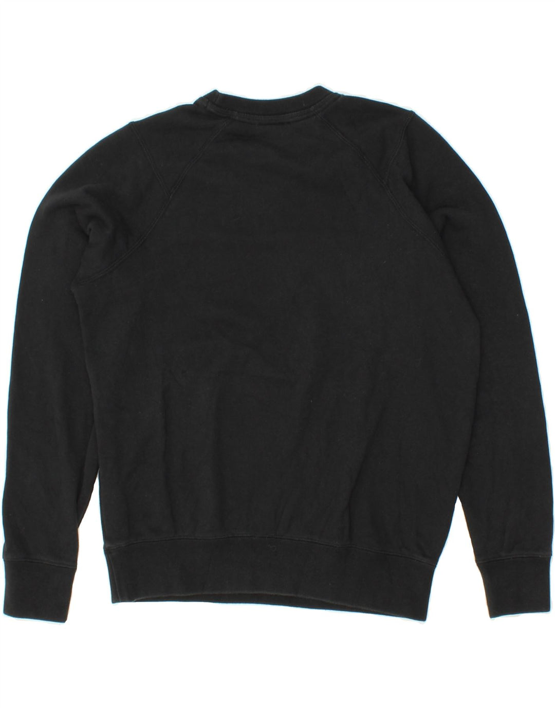 REEBOK Womens Graphic Sweatshirt Jumper UK 8/10 Small Black Cotton Vintage Reebok and Second-Hand Reebok from Messina Hembry 