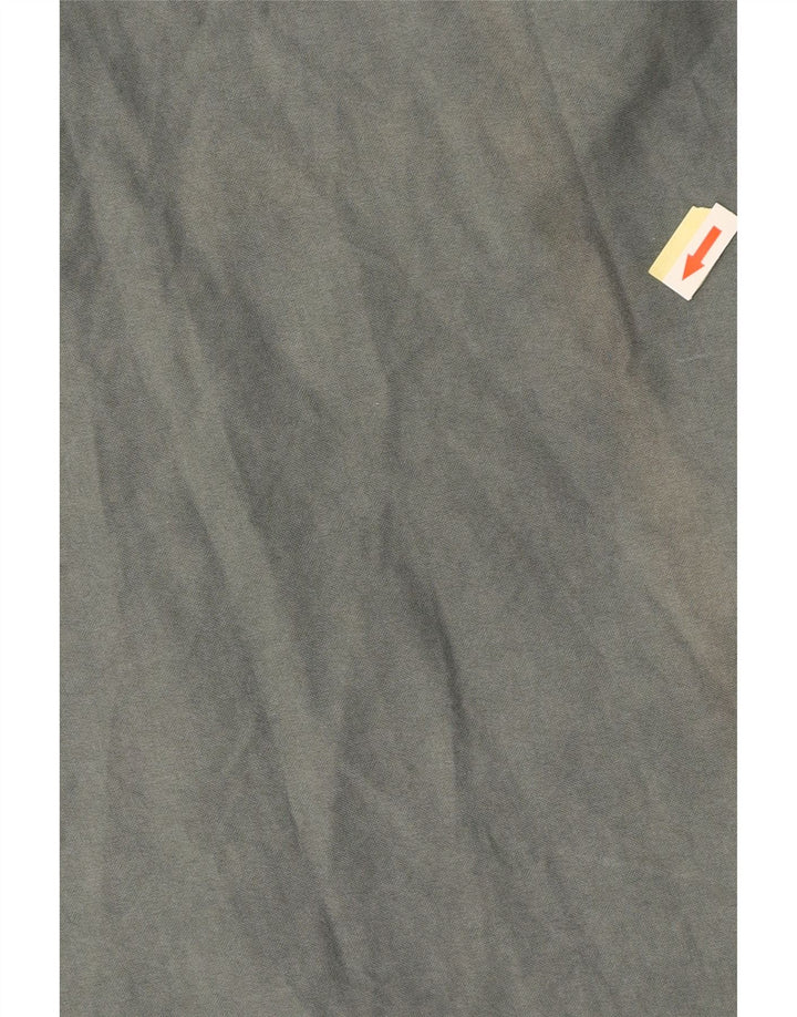 Camicia da uomo ABERCROMBIE & FITCH Cotone grigio medio