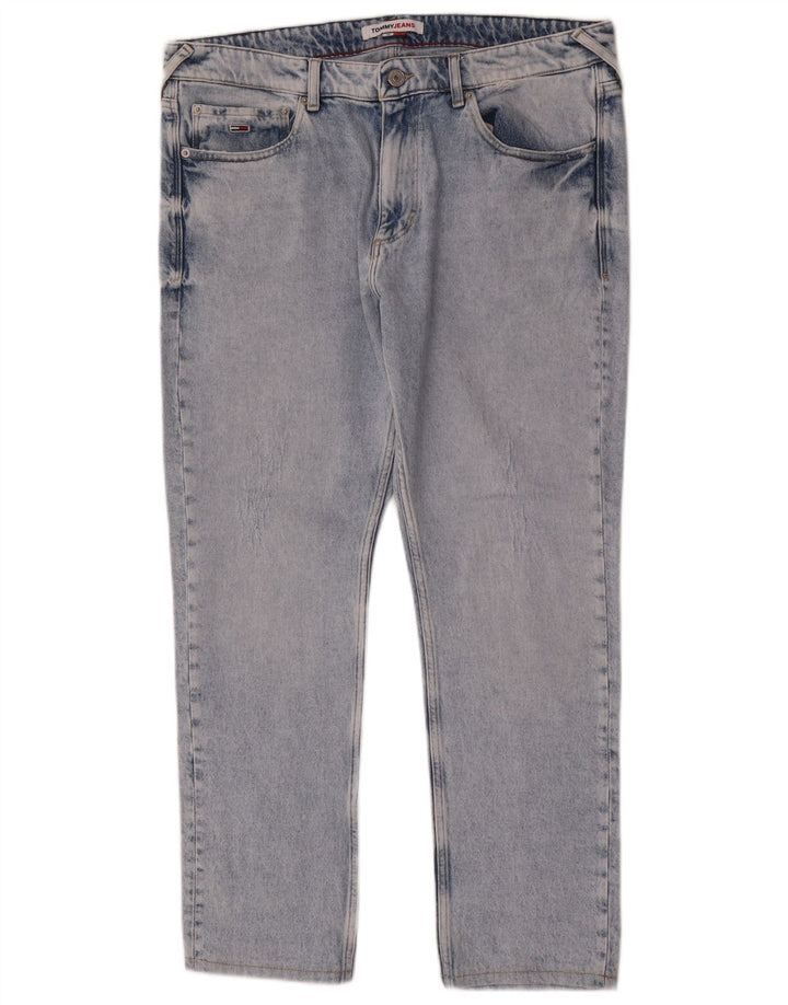 Jeans slim da uomo Tommy Hilfiger W36 L29 Blu